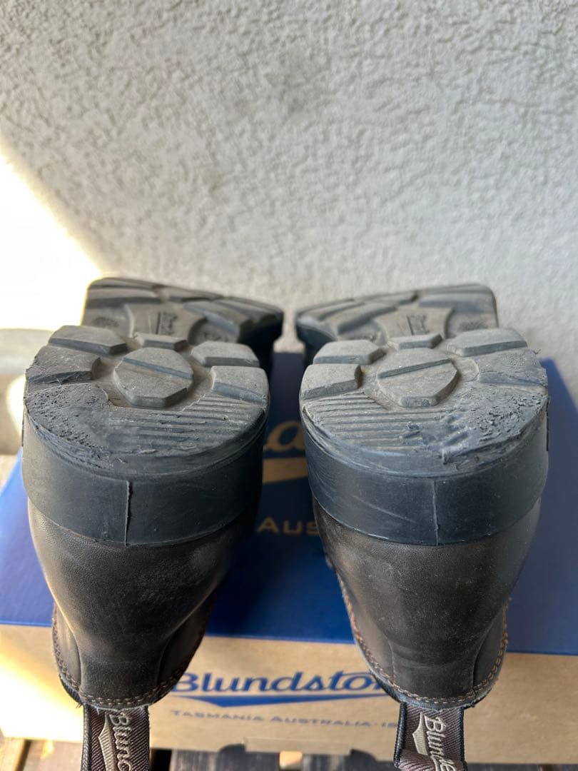 Blundstone ORIGINALS サイドゴアブーツ ダークブラウン