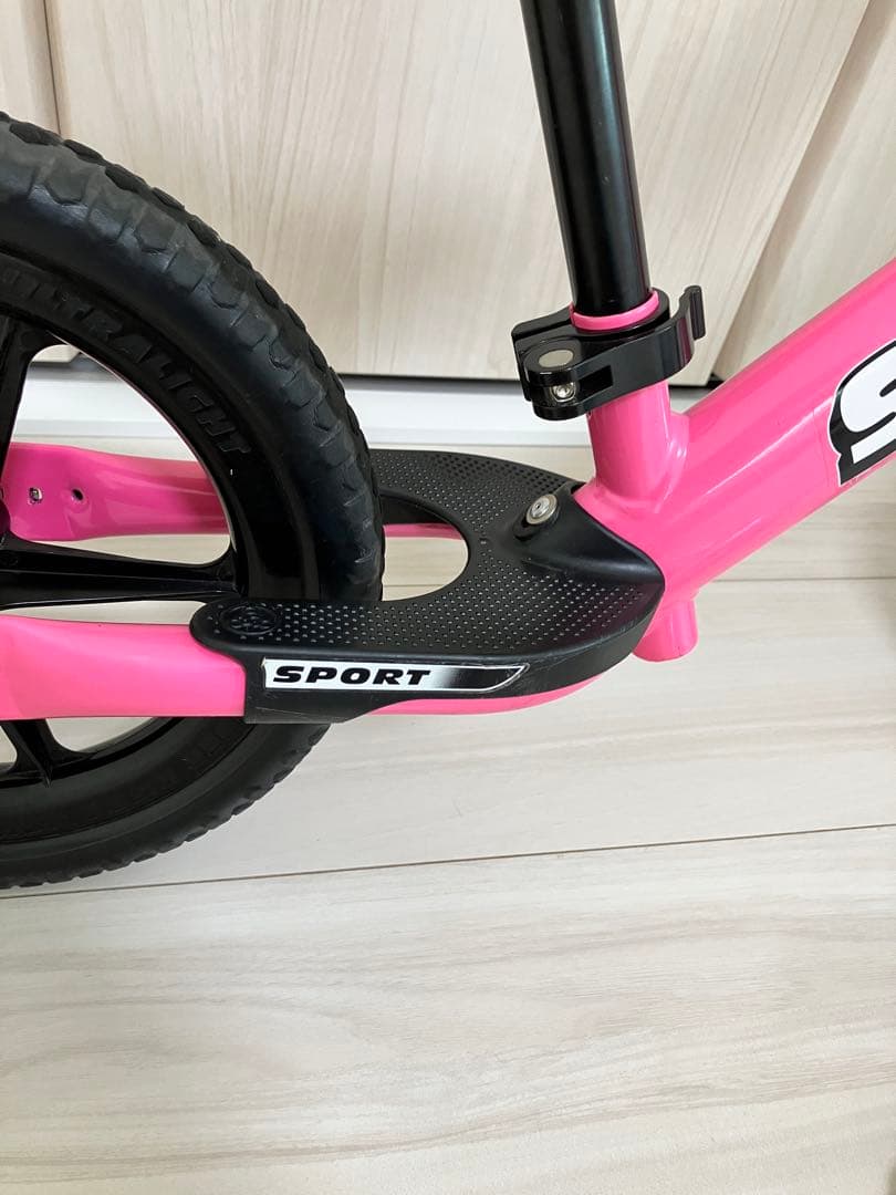 STRIDER ストライダー スポーツバランスバイク ピンク　付属品セット
