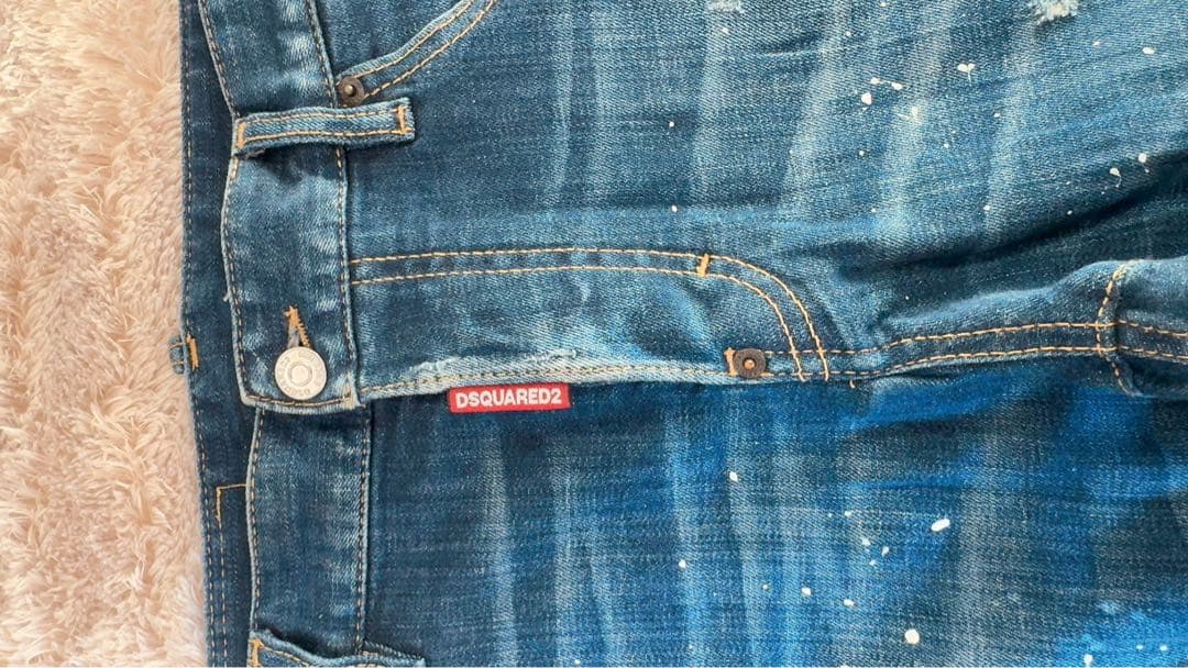 DSQUARED2 ダメージ加工デニム　44