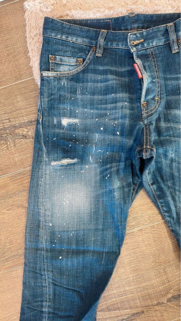DSQUARED2 ダメージ加工デニム　44
