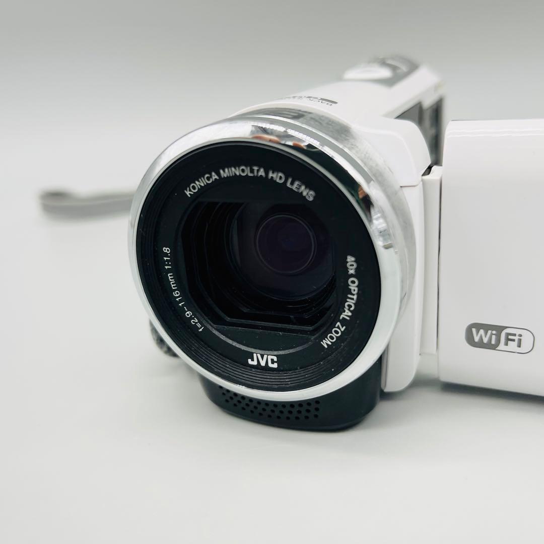 JVC ビデオカメラ　GZ-EX350 ホワイト