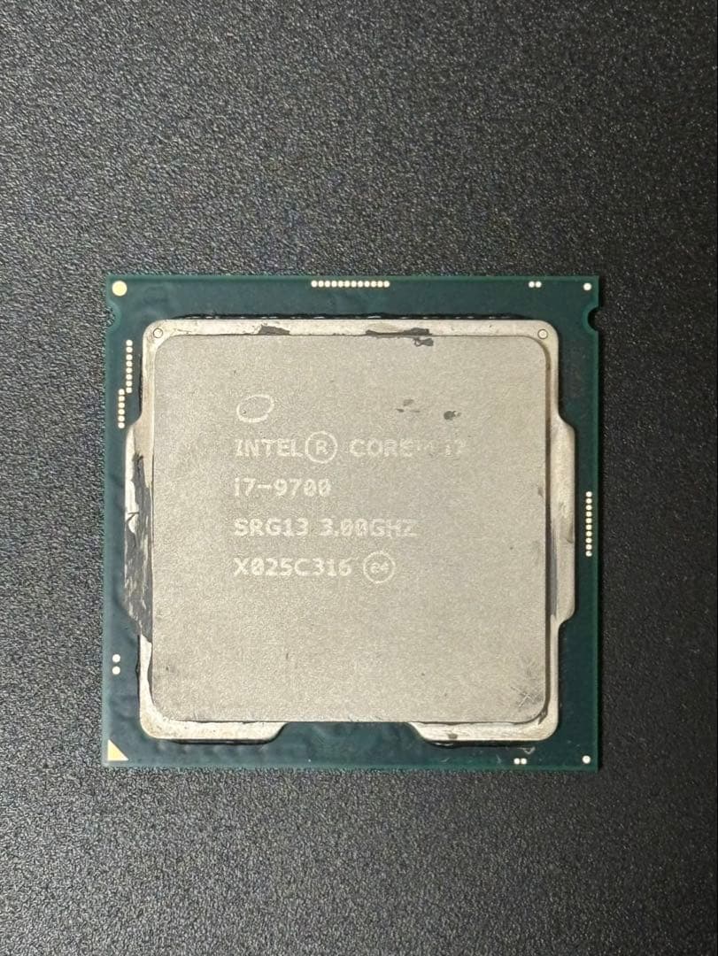 CPU+マザーボード+ケース(Intel Core i7-9700)