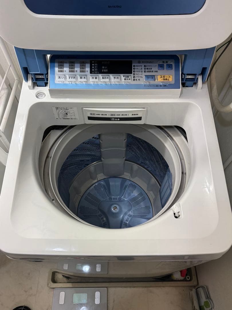 動作確認済 Panasonic 自動洗濯機7kg NA-FA70H2 2016製