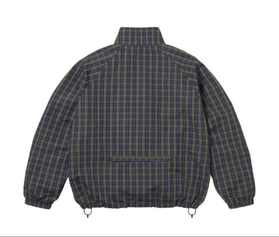 SUPREME チェック柄ナイロンジャケット