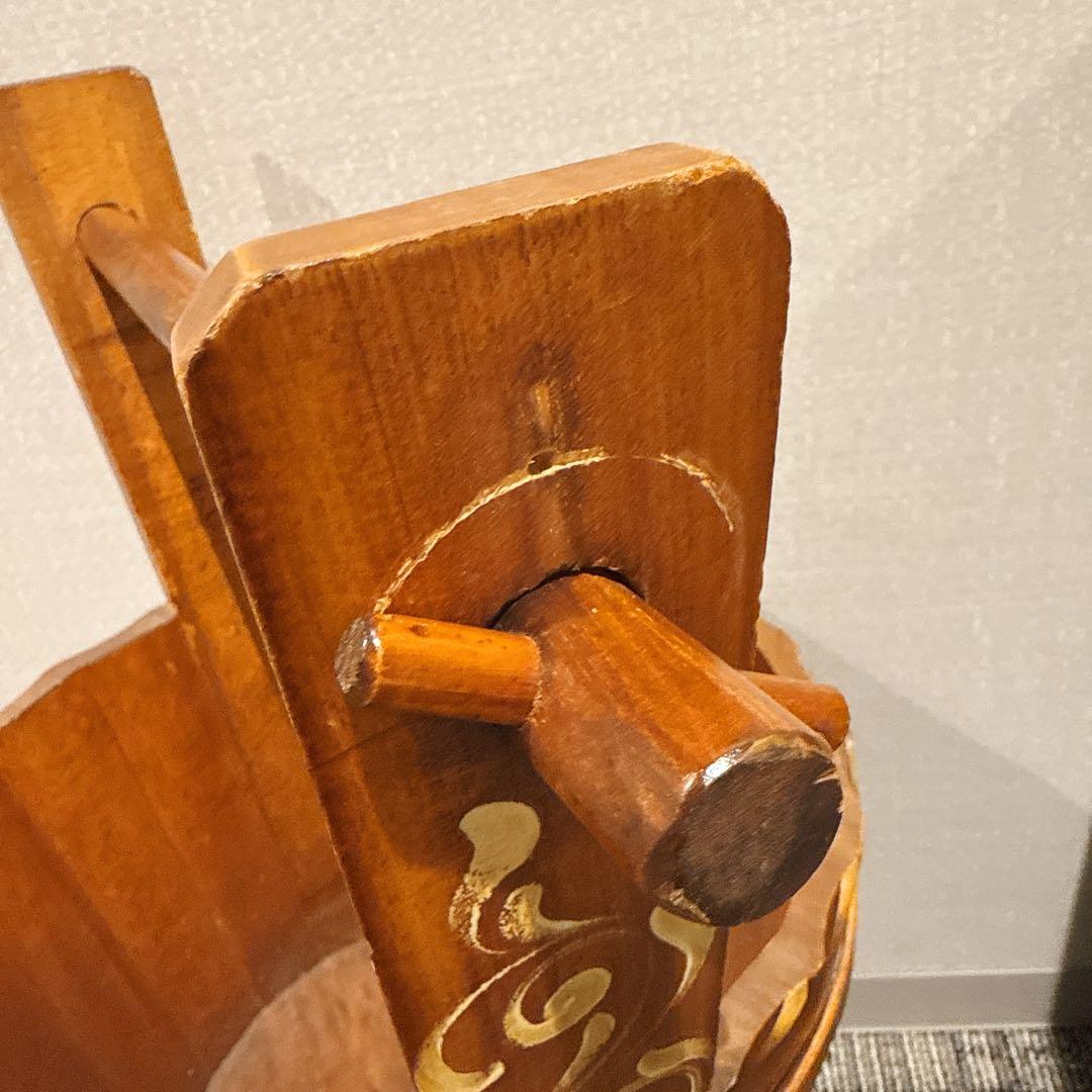 イタリア製　木製プランター