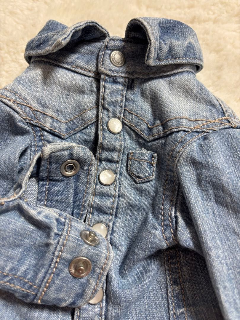 ミントタン デニムシャツ Mサイズ minttan