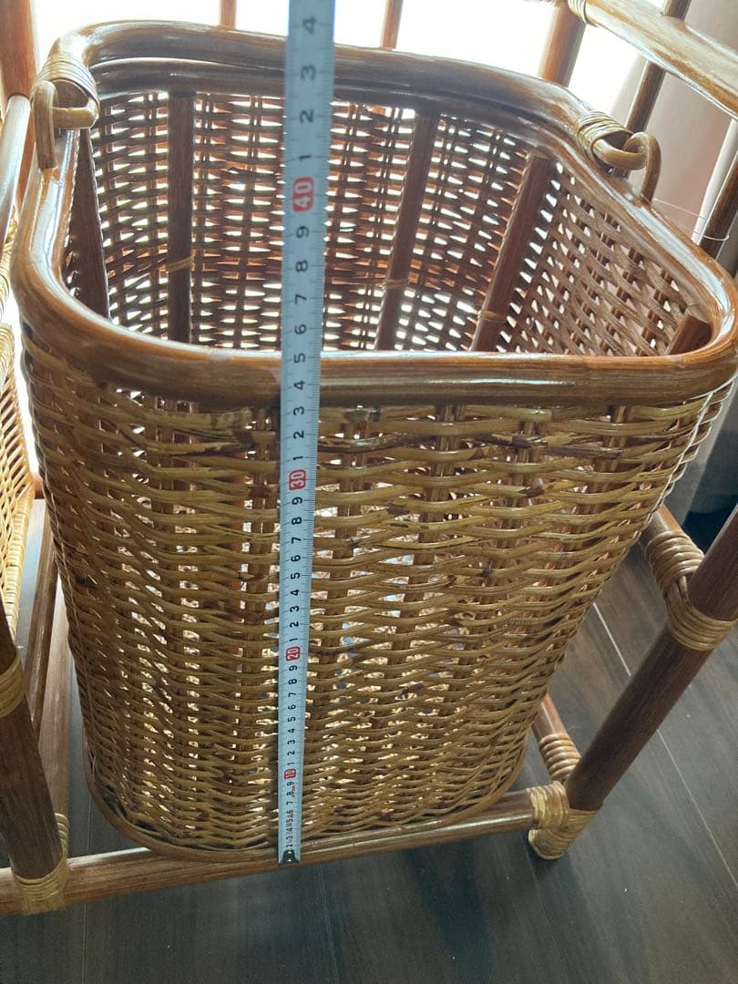 ランドリーラタンチェスト