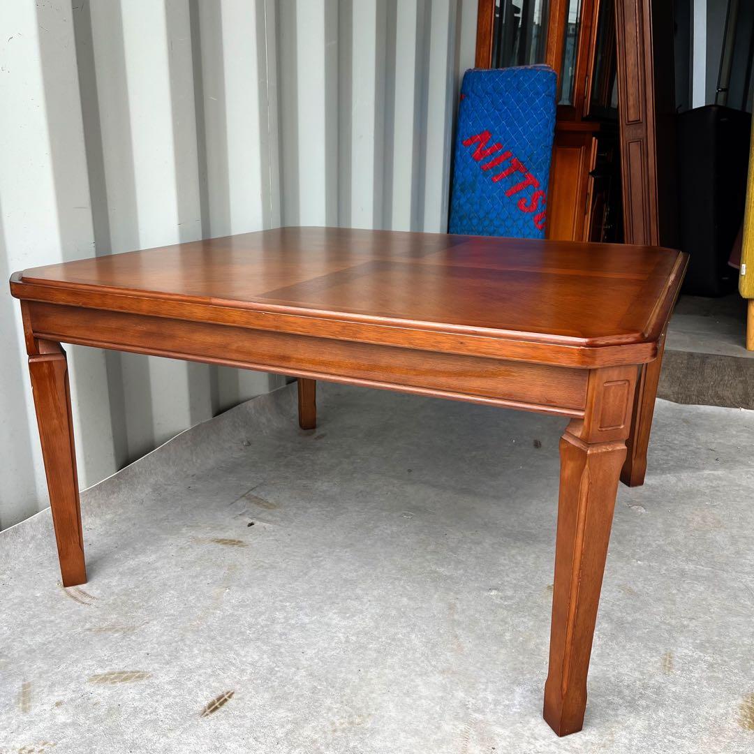 取付無料！マルニ地中海ロイヤル 天然木おしゃれアンティークオケージョナルテーブル