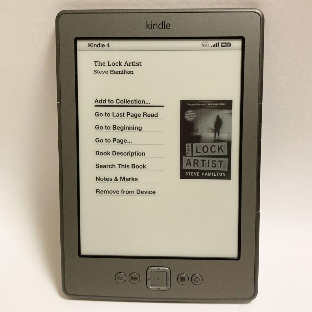 kindle 4th Edition（kindle 4）本体　※洋書専用