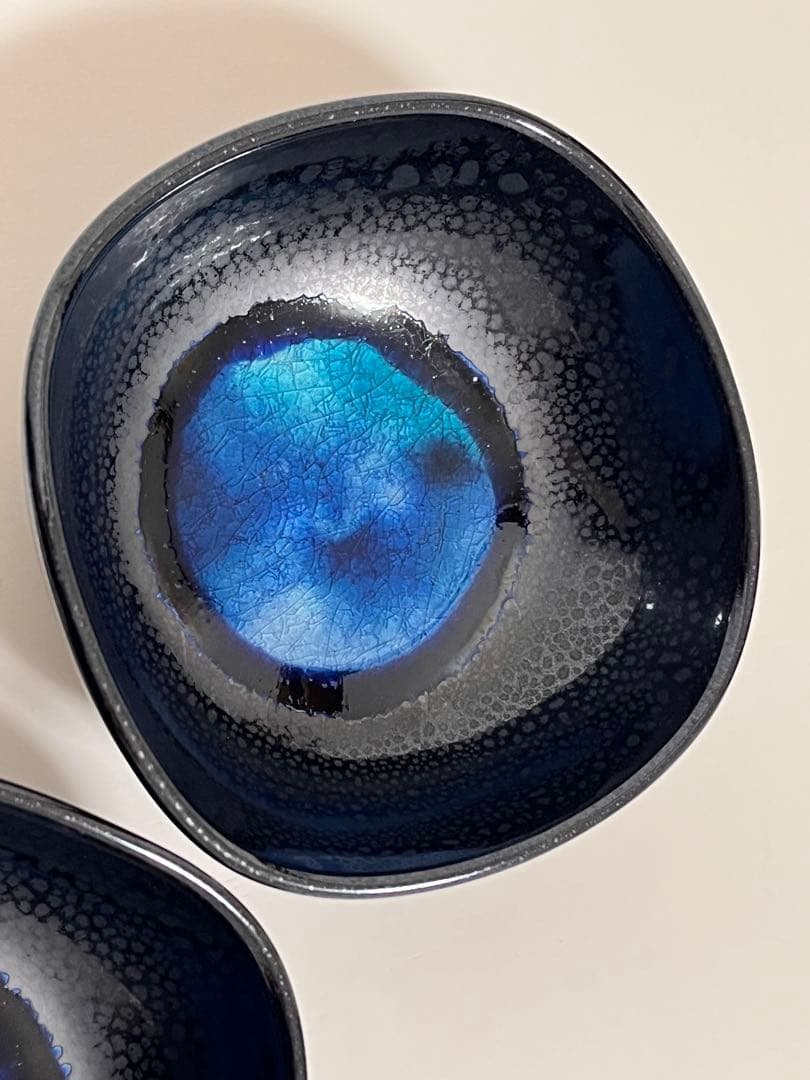 新品　石垣焼　石垣焼窯元　003242 角鉢（小）　２個セット