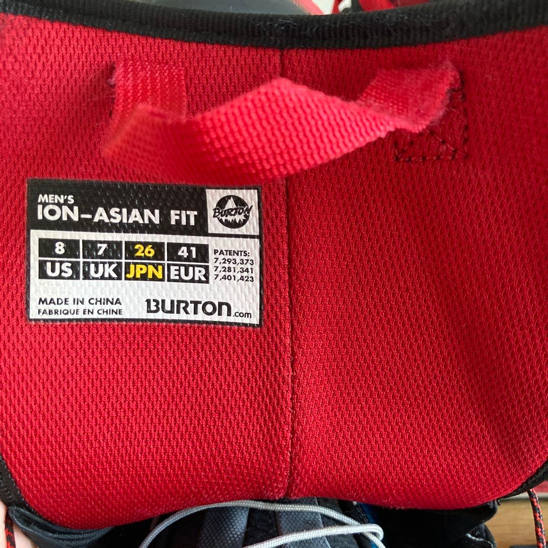 【美品】Burton Ion スノーボードブーツ2014モデル