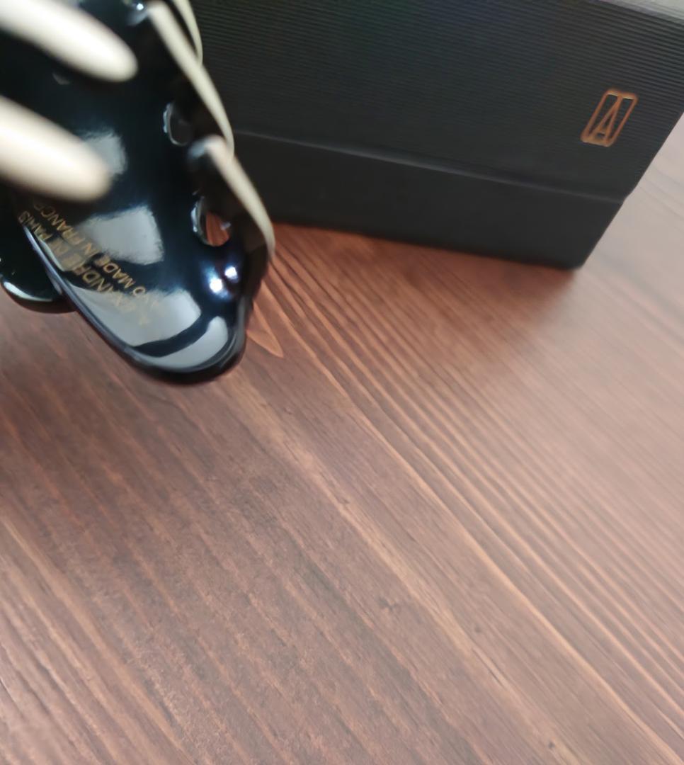 美品 アレクサンドルドゥパリ スワロフスキー ハウンドトゥース