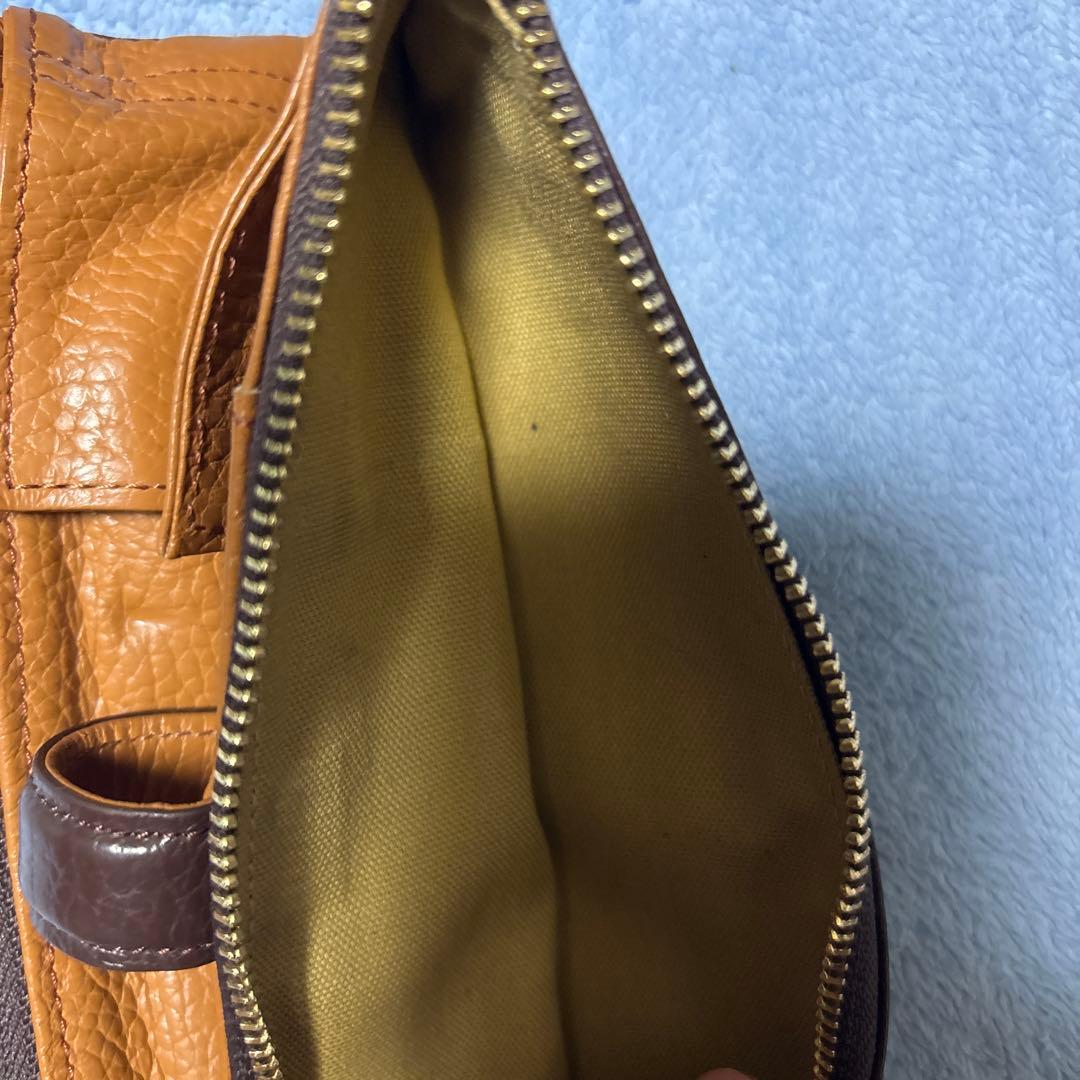 cカンパニー　　ルポペンケース　　ダークブラウン