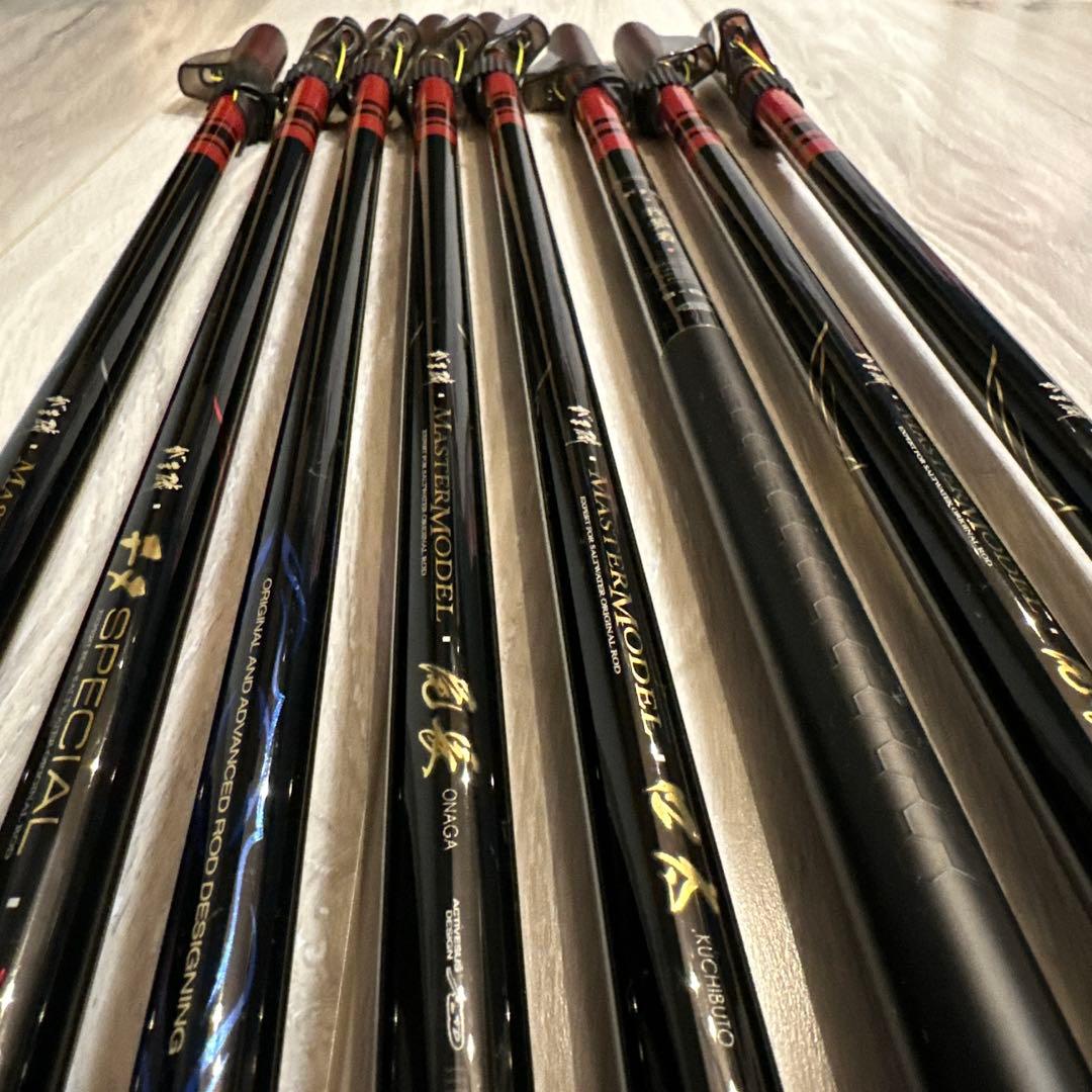 【ろくまる】⭐︎がま磯竿 3本セット⭐︎