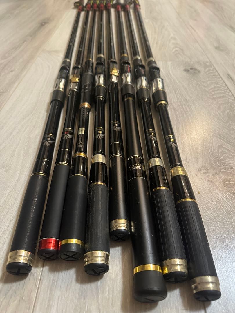 【ろくまる】⭐︎がま磯竿 3本セット⭐︎