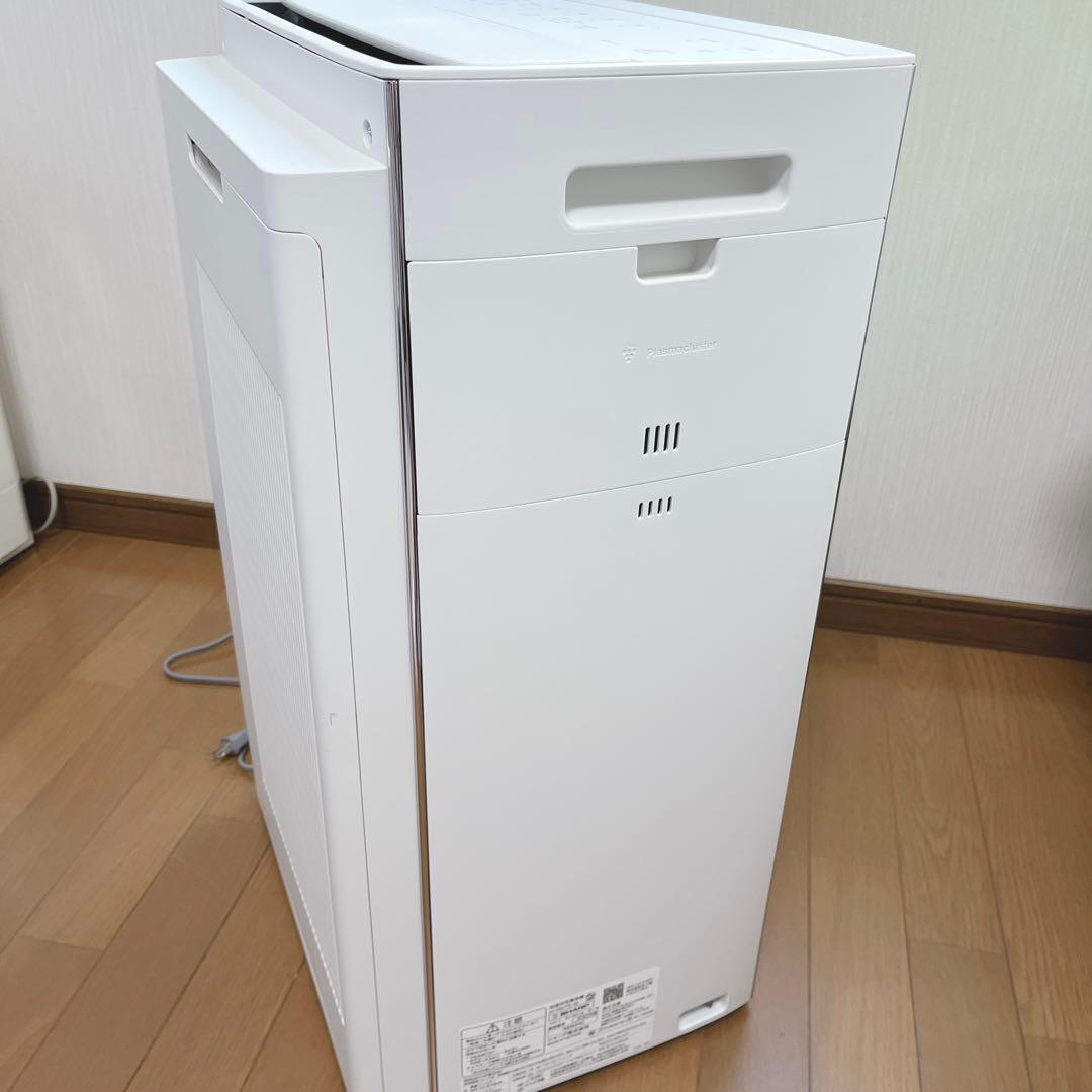 【極美品】SHARP 加湿空気清浄機 KI-RX75-W ホワイト34畳
