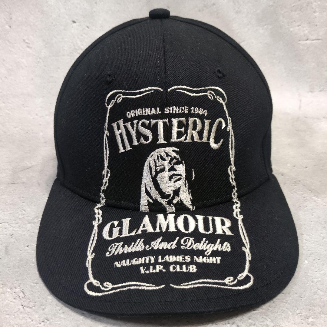HYSTERIC GLAMOUR ヒステリックグラマー キャップ 黒 ヒスガール