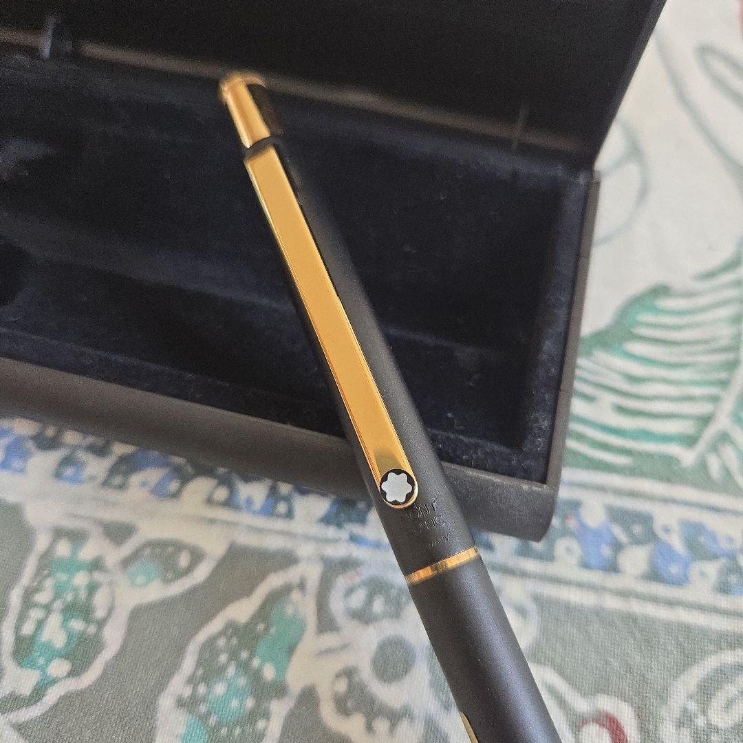 西ドイツ製　モンブラン シャープペンシル　Sライン MONTBLANC ブラック