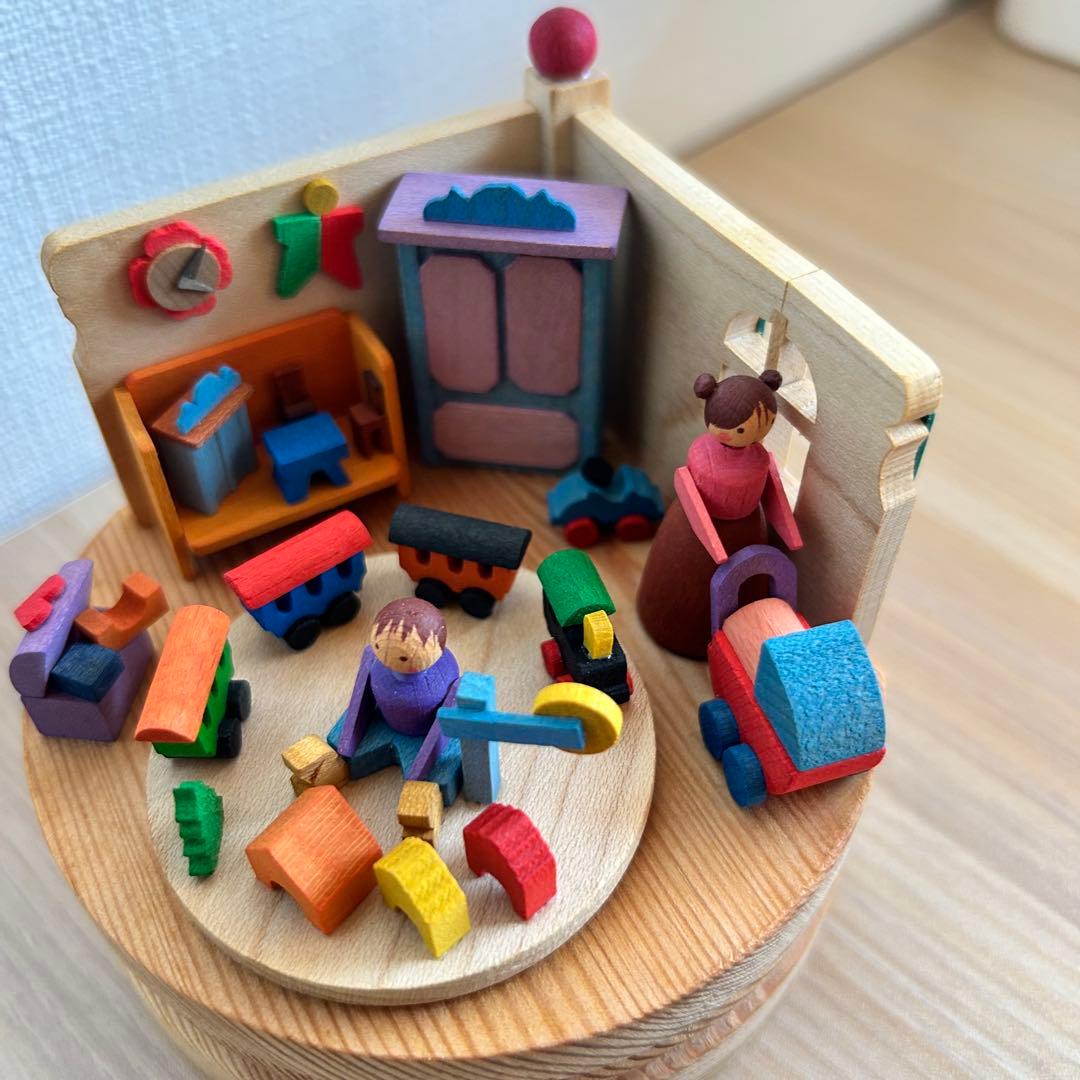 ドイツ　ザイフェン　グラウプナー　オルゴール　2個セット　ボーネルンド