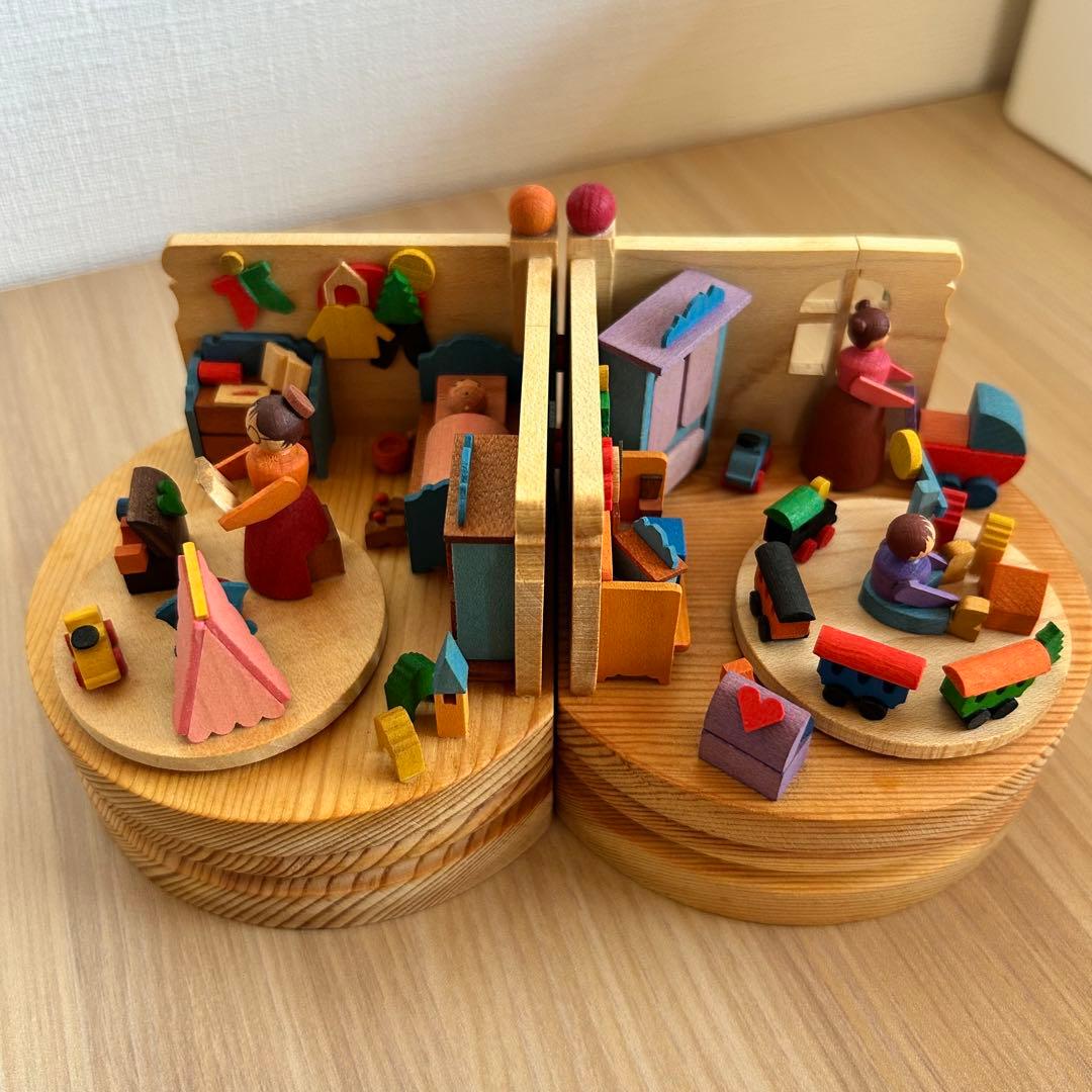 ドイツ　ザイフェン　グラウプナー　オルゴール　2個セット　ボーネルンド