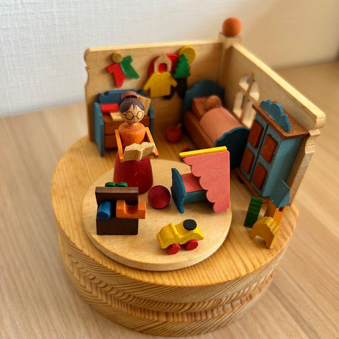 ドイツ　ザイフェン　グラウプナー　オルゴール　2個セット　ボーネルンド