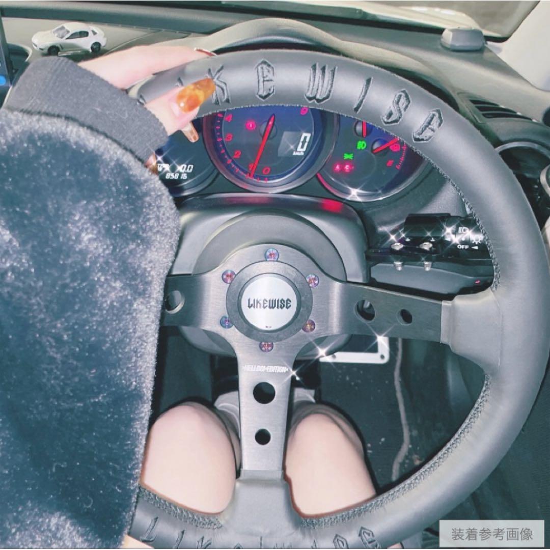 LIKEWISEライクワイズ ステアリングホイール HELLBOI エディション