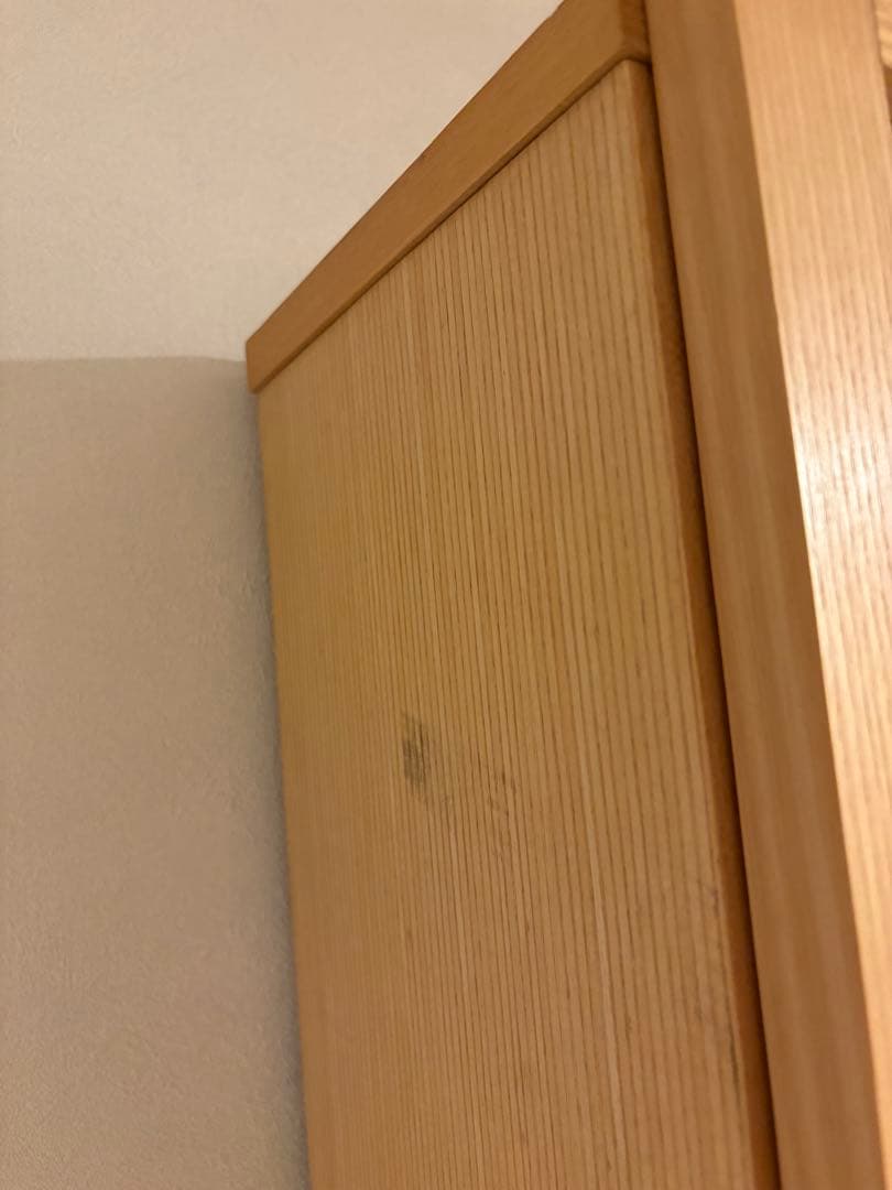 無印良品　組み合わせて使える木製収納　本棚　キャビネット　奥行約23cm