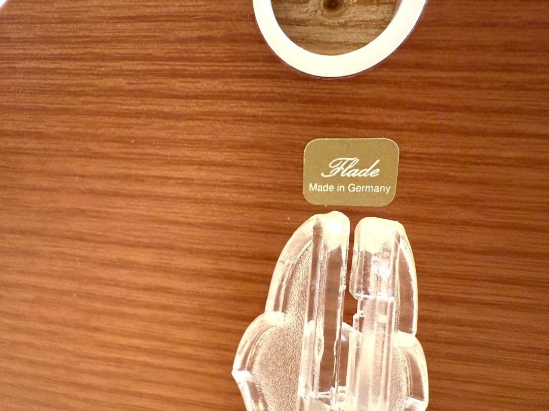 ドイツ　フラーデ　壁掛け　スタンド付き　女の子とおもちゃ　姉妹　うさぎ