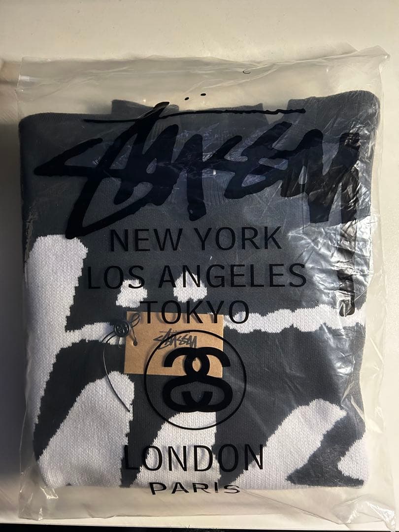 Stussy ロゴ ニット XL