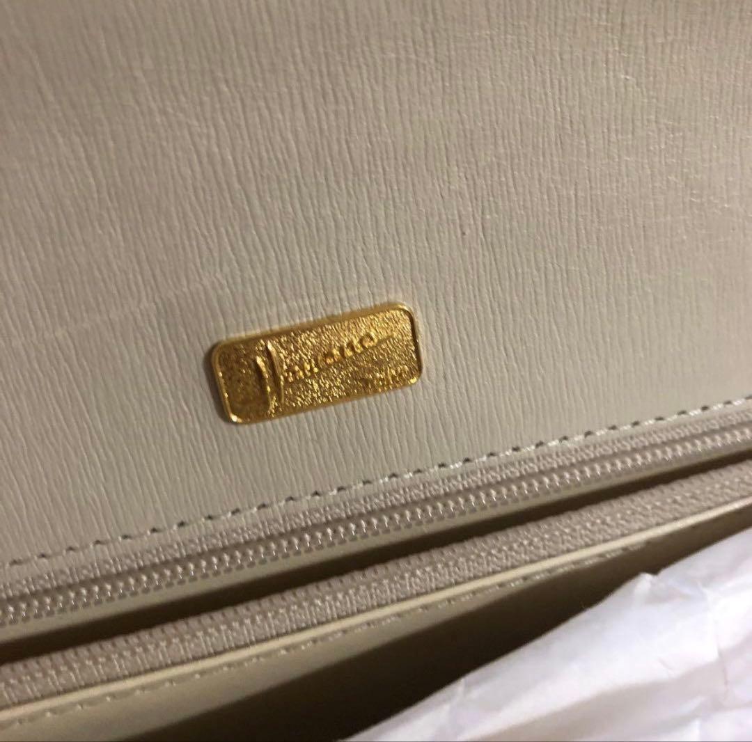 サハラ☆HAMANO（濱野皮革工藝）　デニータ フォーマル ハンドバッグ