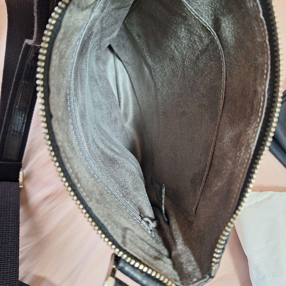 (未使用)東京クロコダイル ショルダーバッグ 凛 ポロサス