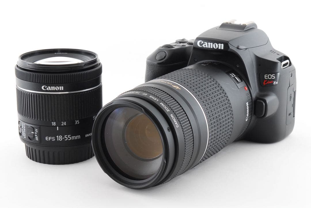 保証/Wi-Fi/動画/canon kiss x10標準&望遠ダブルレンズセット