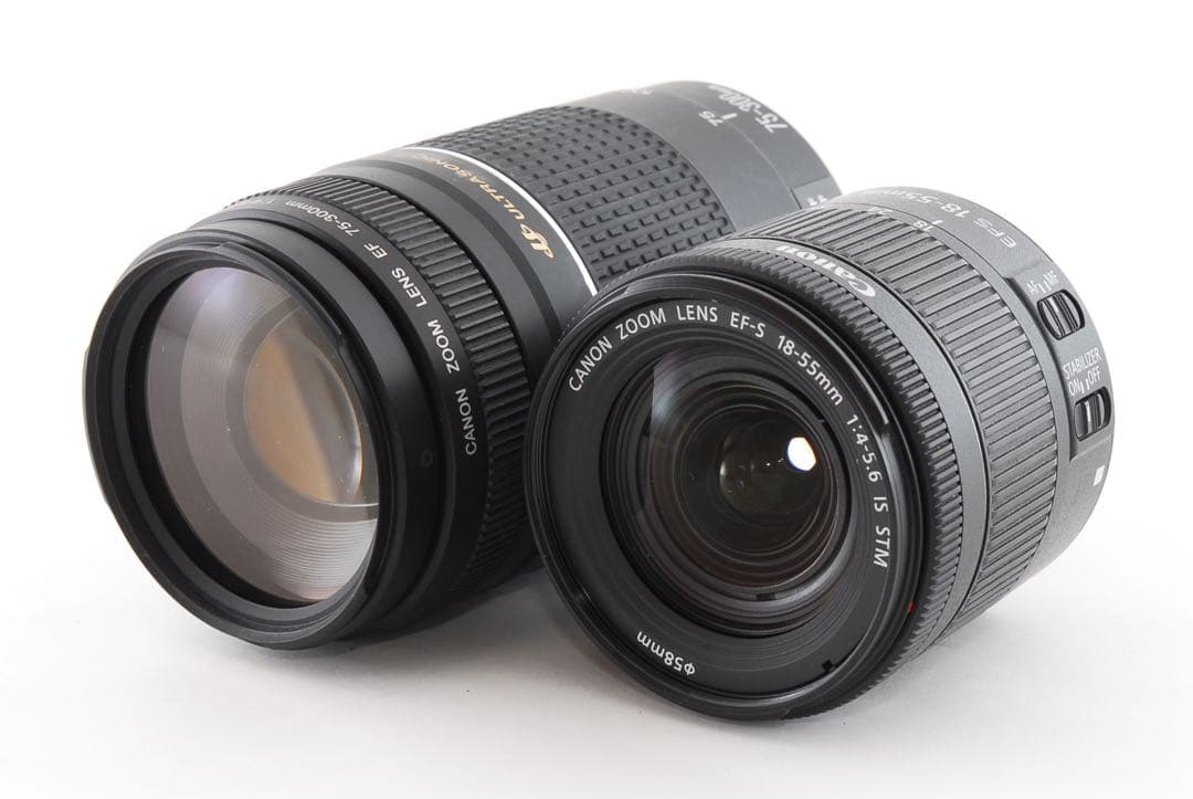 保証/Wi-Fi/動画/canon kiss x10標準&望遠ダブルレンズセット