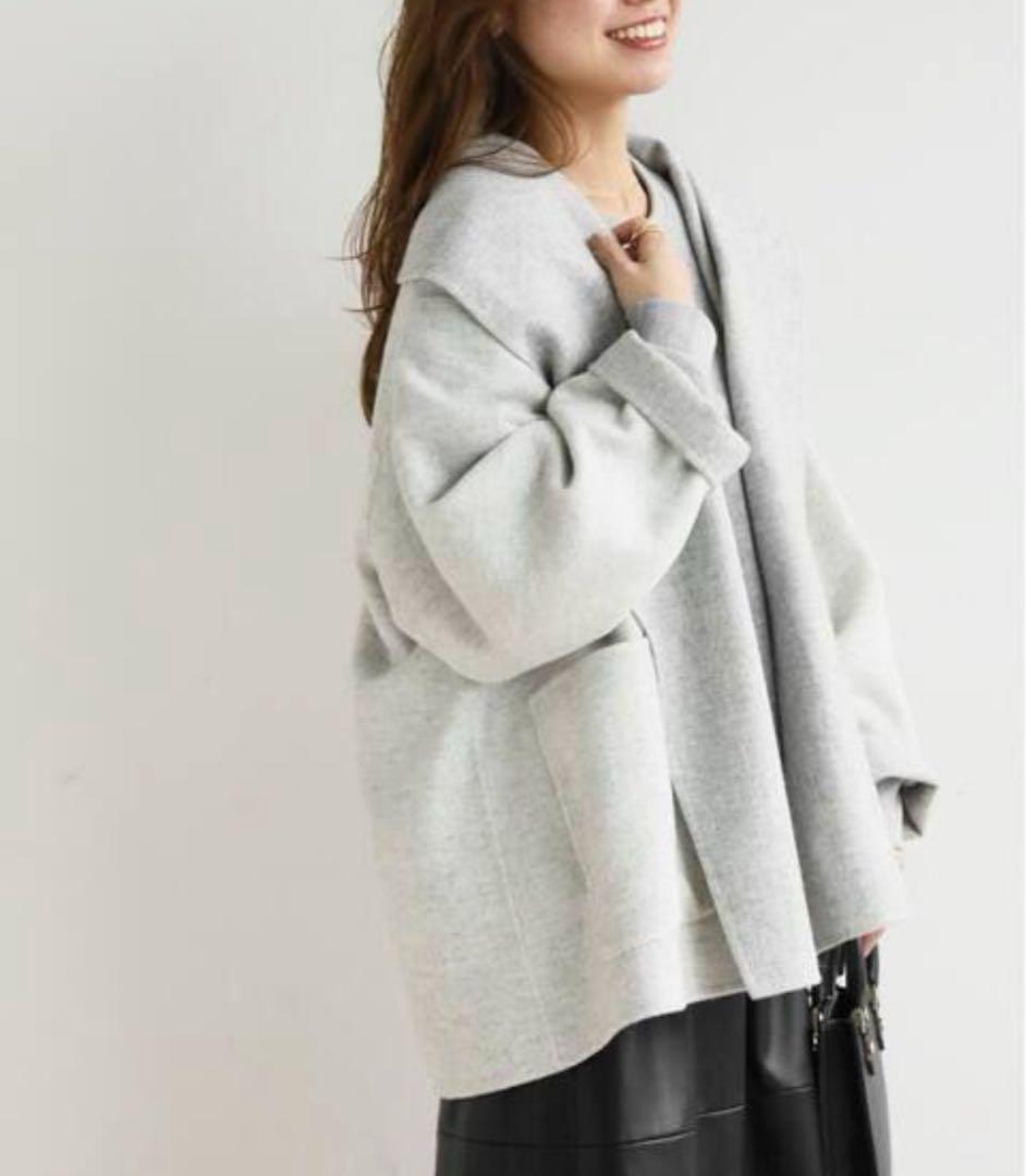 新品【ジャーナルスタンダード レリューム】リバー　ショート　コート　リバーシブル