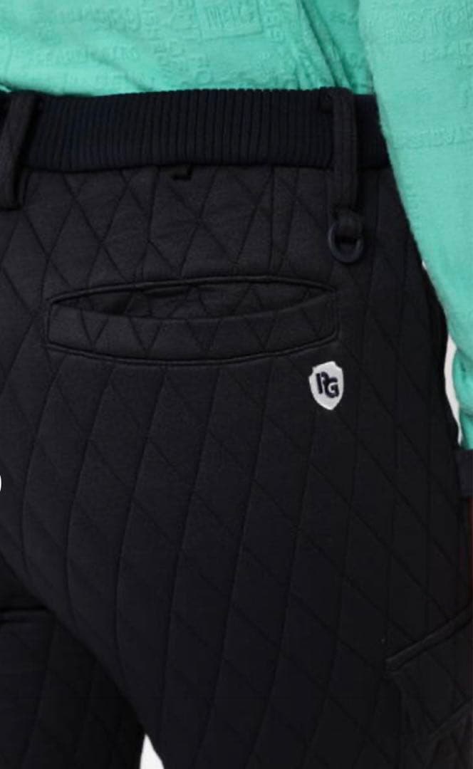 【PEARLY GATES】 ポリエステルキルトジャガードパンツ　大人気☆完売