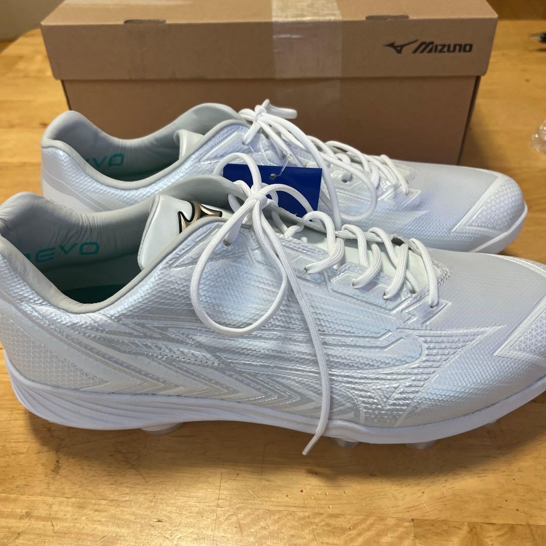 新品 野球 スパイク ポイント ミズノ ライトレボエリートTPU 27.5