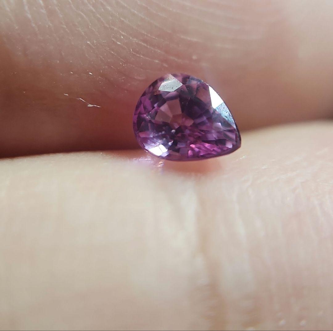 天然ピンクサファイア 0.417ct