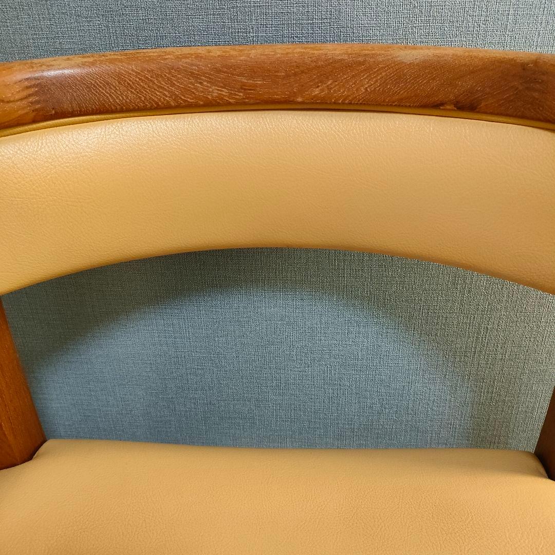 【希少】青林製作所 70sヴィンテージハーフアームチェア ⑤
