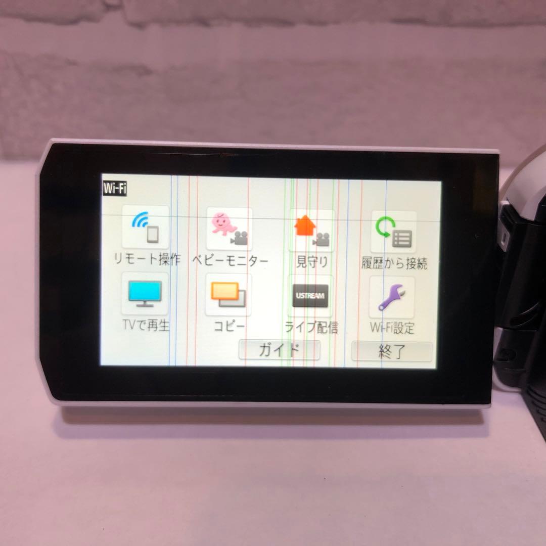 Panasonic　HC-V550M　ビデオカメラ 動作確認済み　液晶難有り