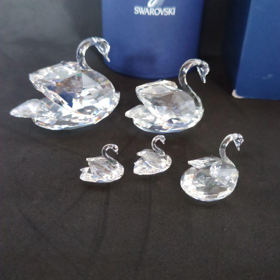 スワロフスキー スワン ５個セット