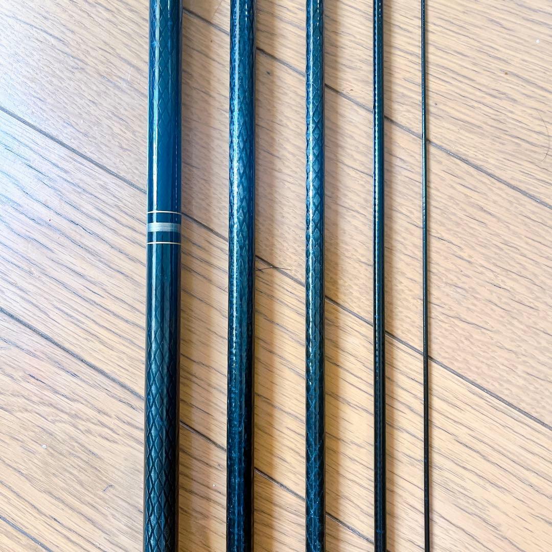 超希少　美品　ダイワ カーボウィスカー パワーメッシュ 波紋 中硬 18