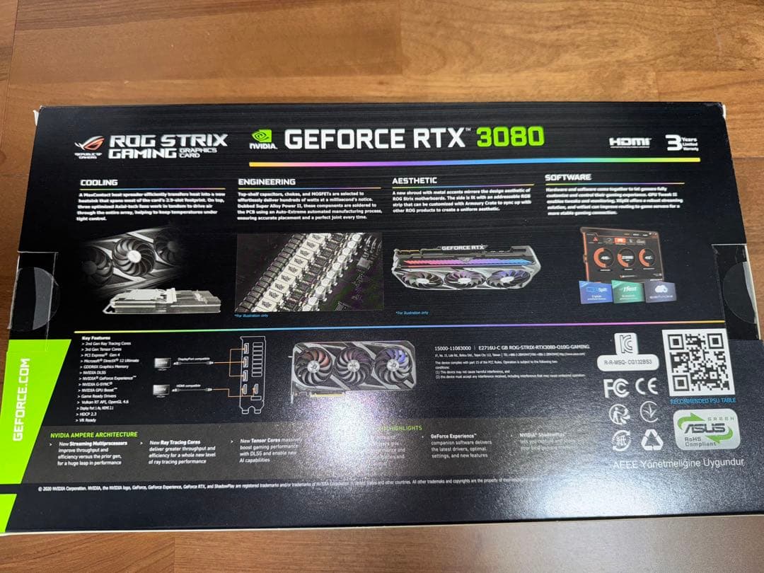 L*e様 ASUS ROG STRIX RTX 3080 10GB LHR