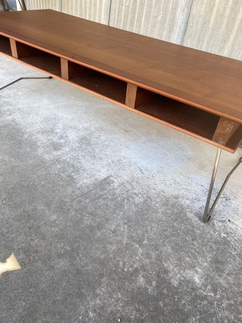 日進木工　ローテーブル　リビングテーブル　テレビ台　引き出し付き　ローボード