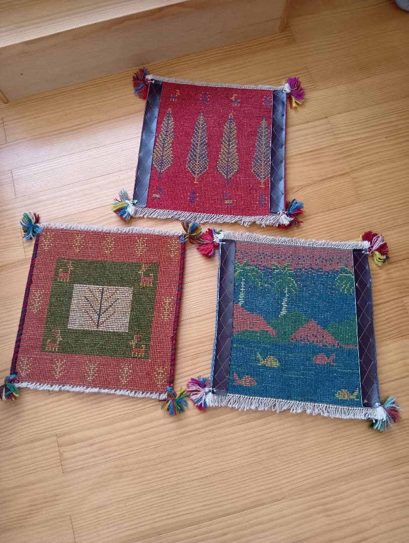 ギャベ 3点セット