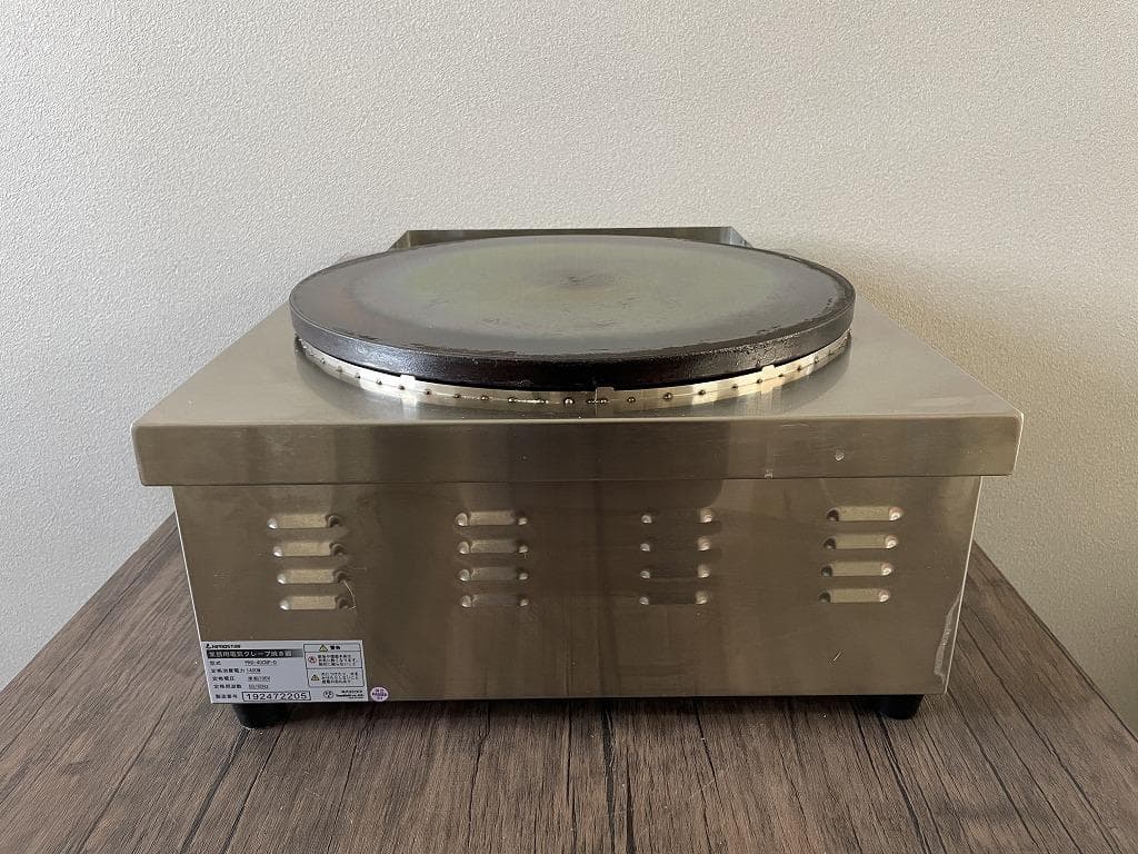 KIPROSTAR　業務用電気クレープ焼き器　PRO-40CRP-D