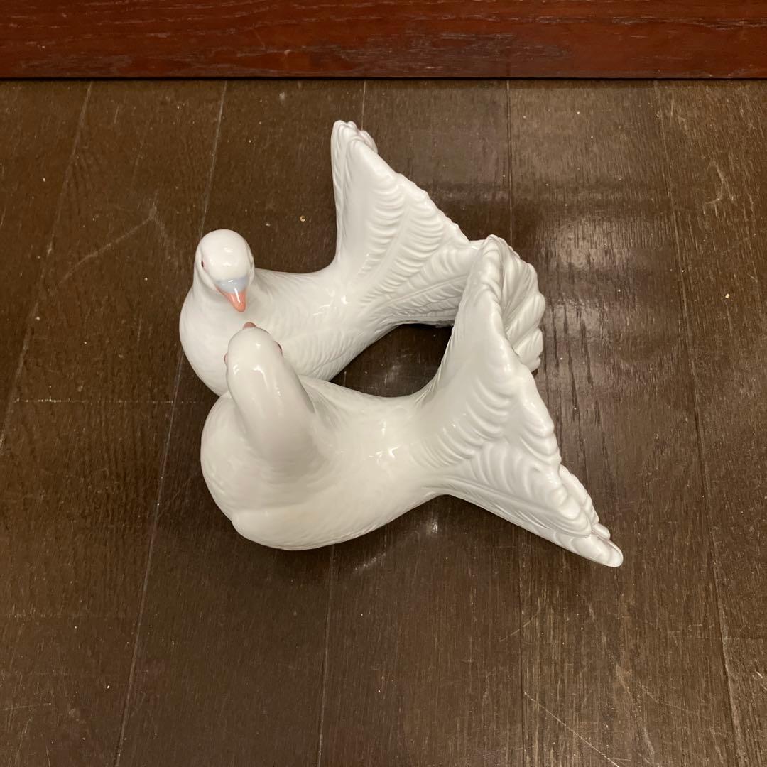 ⭐︎ リアドロ　置物　つがいの鳩　LL A D R O ⭐︎