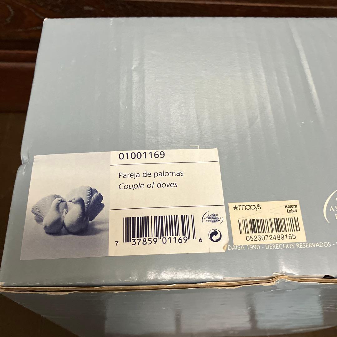 ⭐︎ リアドロ　置物　つがいの鳩　LL A D R O ⭐︎