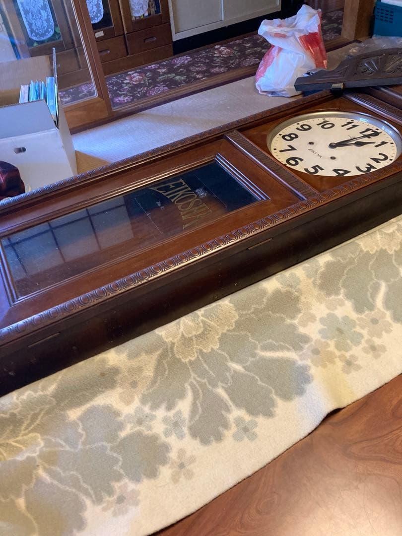 レトロ 掛け時計　大型　振り子時計