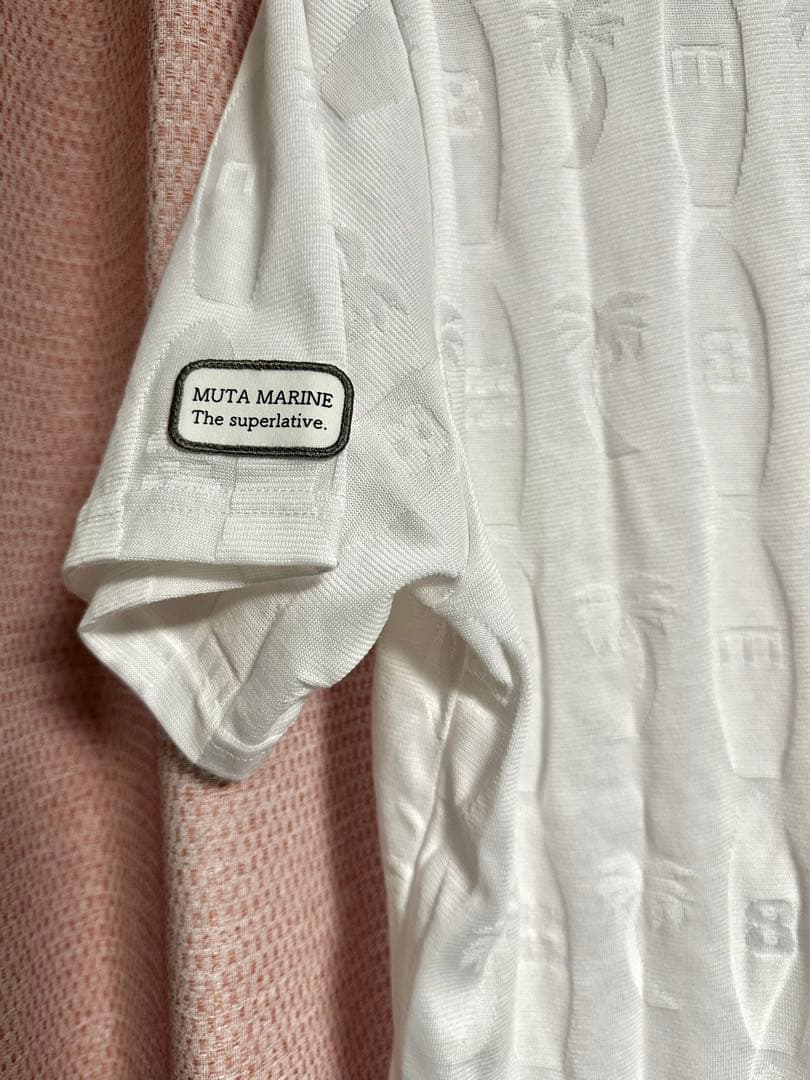 MUTA MARINE リンクスジャガード　ポロシャツ