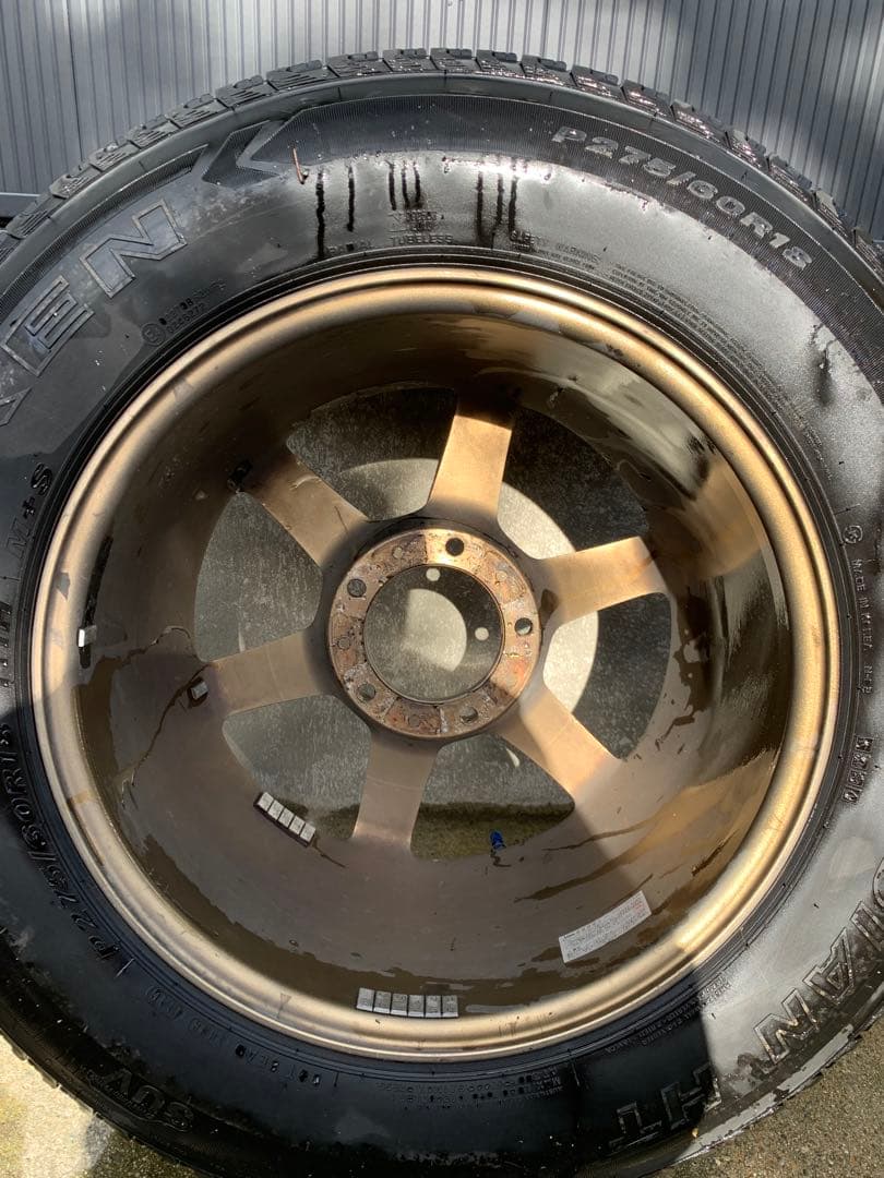 レイズTE37 4本セット